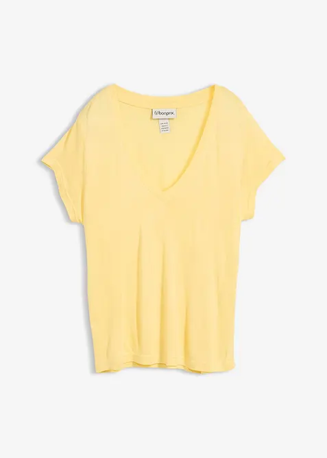 T-skjorte i myk viskose, bonprix