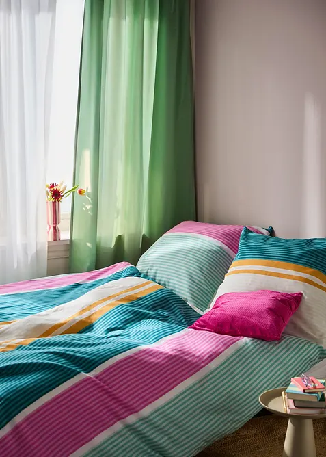 Sengesett i bomullsmiks, bonprix