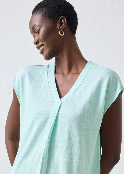 T-skjorte i lin, bonprix