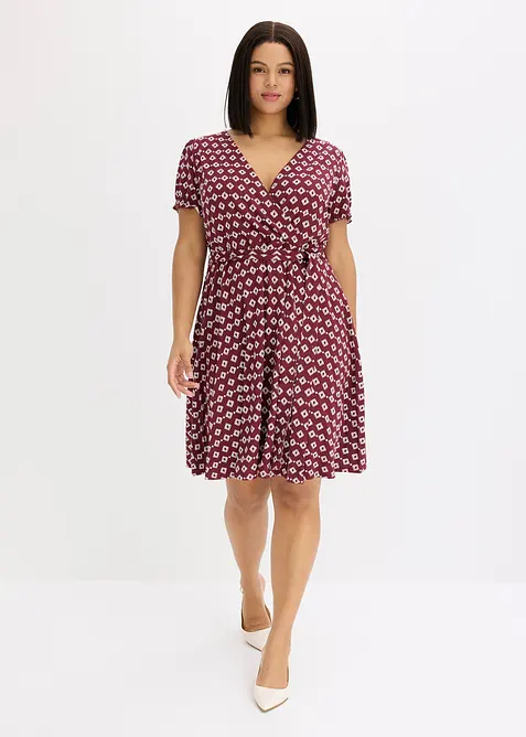 Jerseykjole i viskosemiks, bonprix