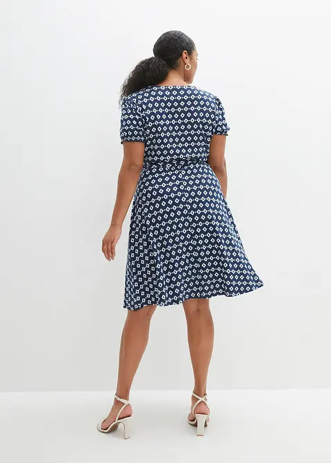 Jerseykjole i viskosemiks, bonprix