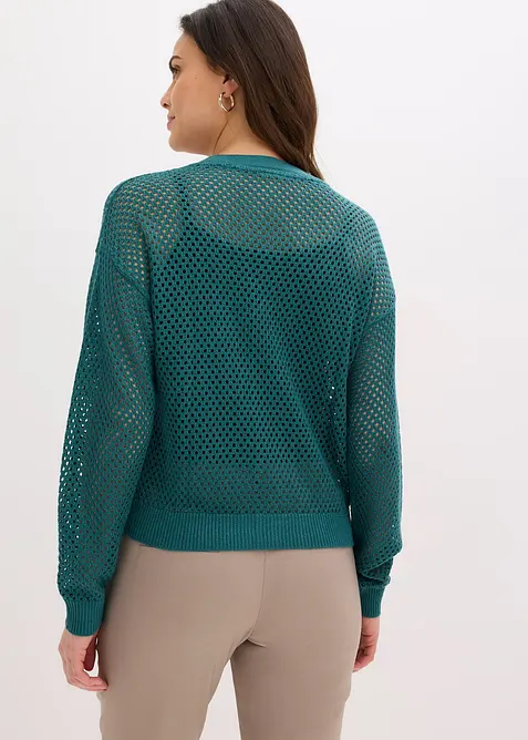 Strikkejakke, bonprix