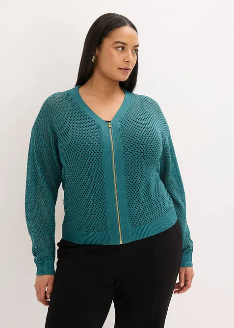 Strikkejakke, bonprix