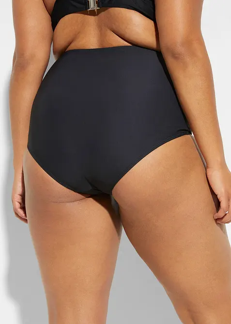 High Waist-shape-bikinitruse med knyting, sterkt formende, bonprix