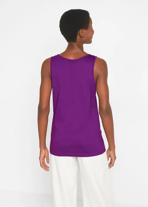 Lang topp i 100% bomull (5-pack), bonprix