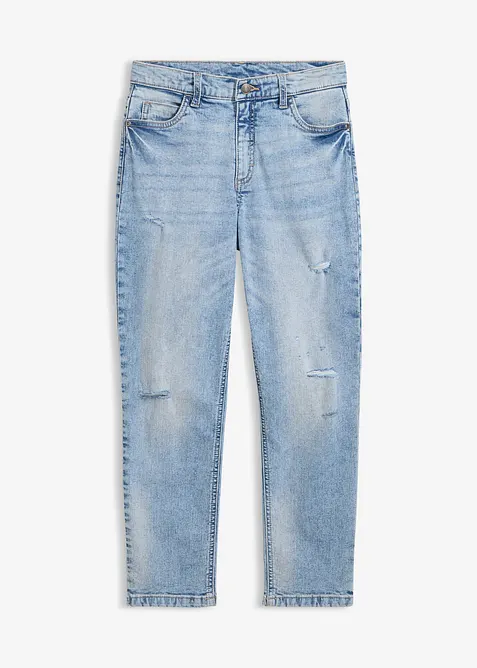 Straight-jeans Mid Waist, cropped, bonprix