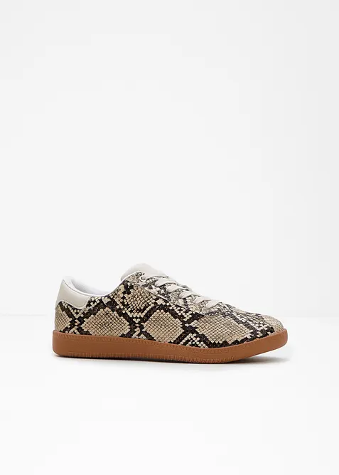 Sneakers i animal look, bonprix