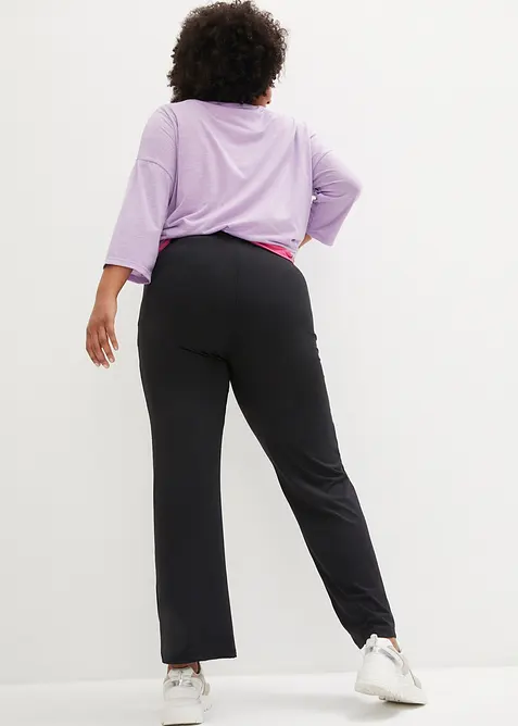 Allrounder treningsleggings med glidel&aring;slommer, bonprix