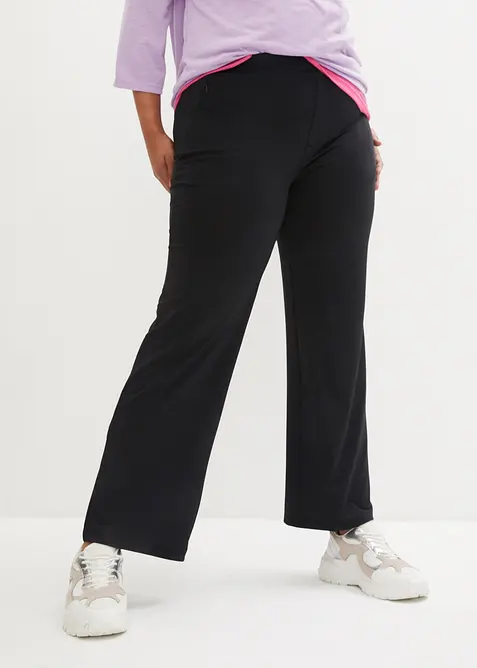 Allrounder treningsleggings med glidel&aring;slommer, bonprix