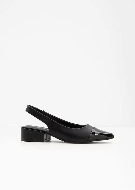Slingbacks med flat h&aelig;l, bonprix