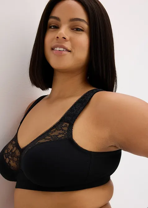 Minimizer-BH uten b&oslash;yle med &oslash;kologisk bomull (2-pack), bonprix