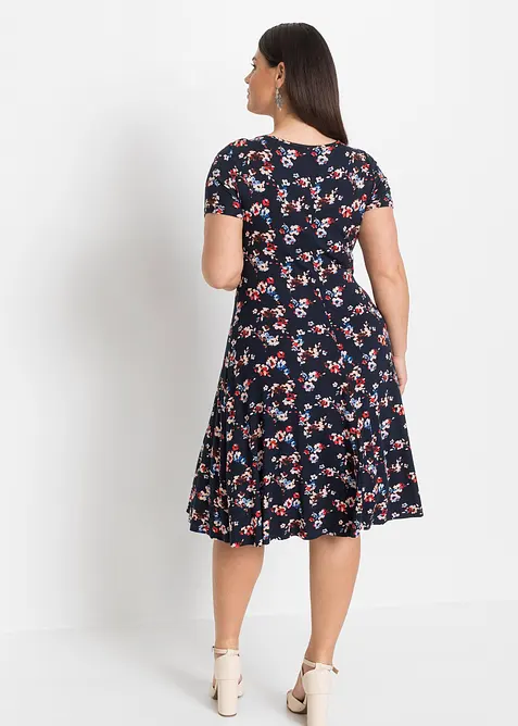 Jerseykjole i viskosemiks, bonprix