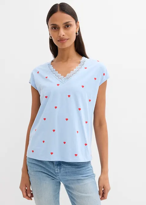 Topp i 100% bomull, bonprix