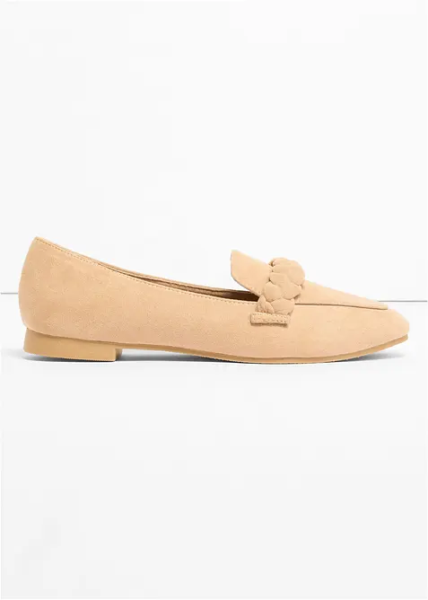 Loafers med flettedetalj, bonprix