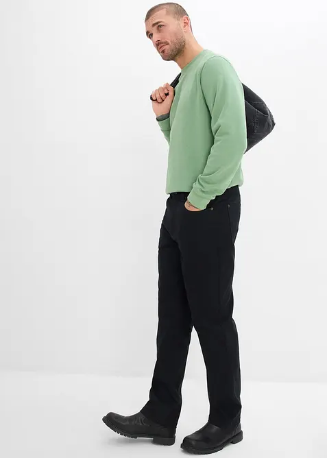 Classic Fit stretch-bukse Straight (2-pack), bonprix