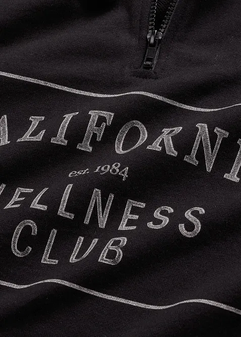 Sweat-kosedress av 100% bomull, bonprix