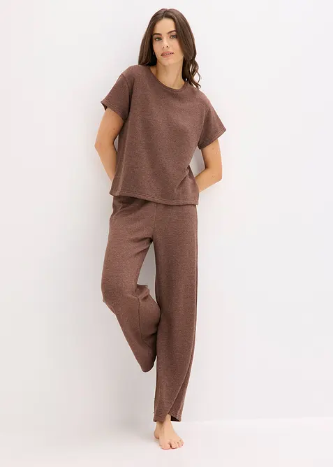 Kosedress i mykt, strukturert materiale, bonprix