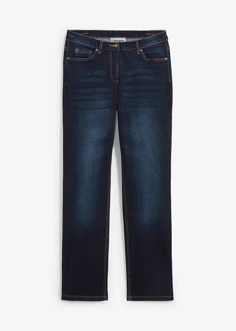 Straight-jeans, Mid Waist, komfortlinning, bonprix