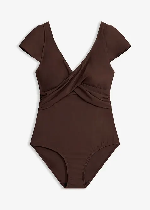 Shape-badedrakt i omslagsstil, lett formende, bonprix