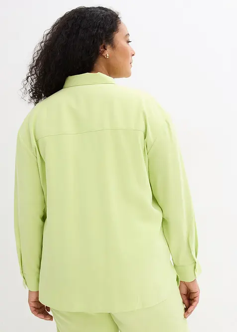 Bluse i lett viskosemiks, bonprix