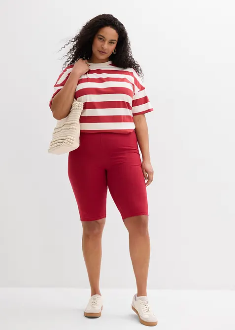 Sykkelbukse med lange ben (2-pack), bonprix