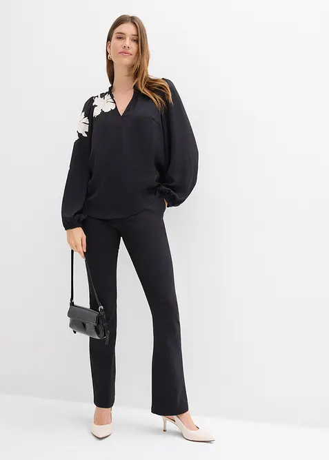 Tunika i lett sateng, bonprix