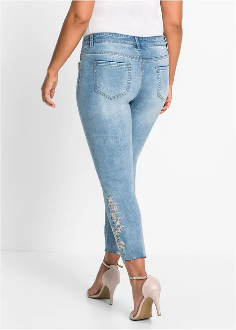 Skinny-jeans Mid Waist, cropped, bonprix