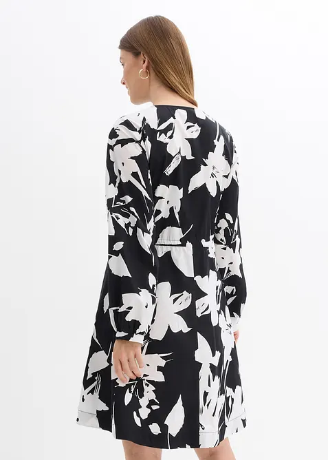 Tunikakjole i 100% bomull, bonprix