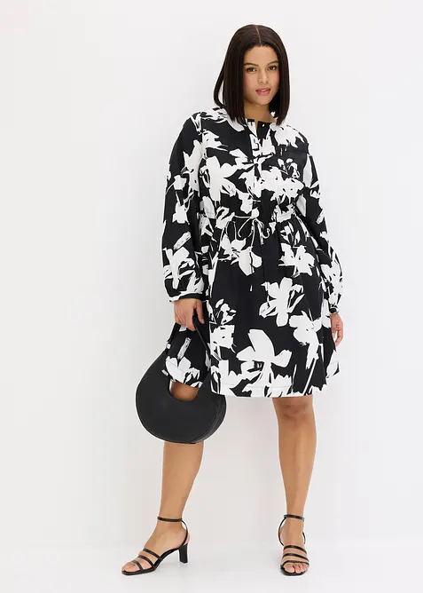 Tunikakjole i 100% bomull, bonprix