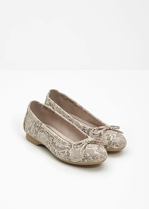 Komfortable ballerinasko i behagelig bredde fra Jana, Jana