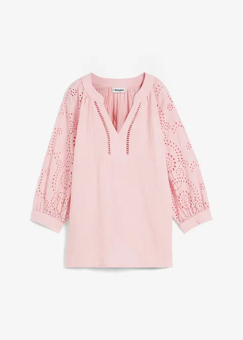 Tunika i luftig musselin, bonprix