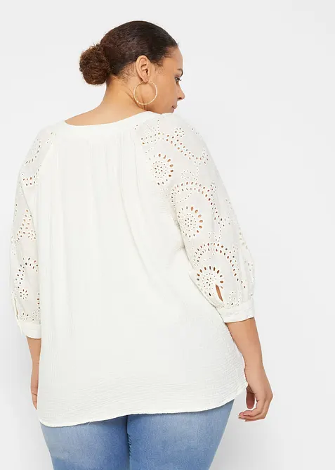 Tunika i luftig musselin, bonprix