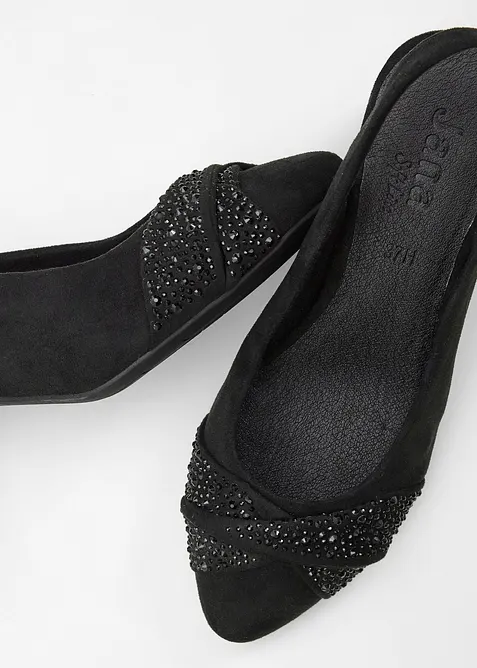 Slingbacks i behagelig bredde fra Jana, Jana