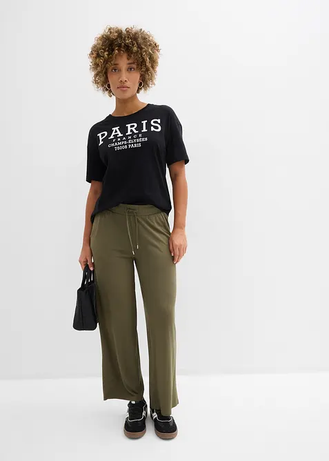 Jerseybukse i lett viskosemiks, bonprix