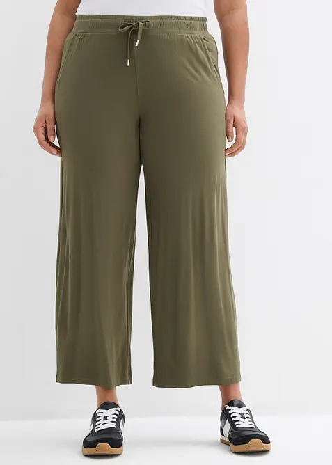 Jerseybukse i lett viskosemiks, bonprix