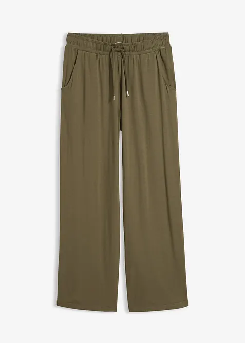 Jerseybukse i lett viskosemiks, bonprix