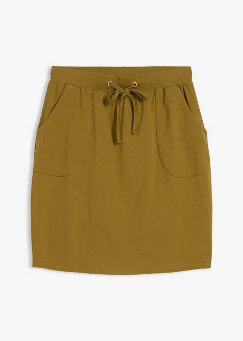 Skj&oslash;rt i &oslash;kologisk bomull med elastan, bonprix