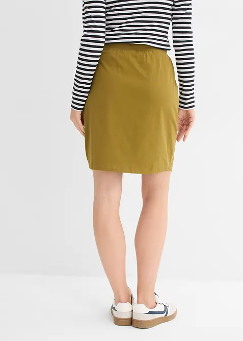 Skj&oslash;rt i &oslash;kologisk bomull med elastan, bonprix