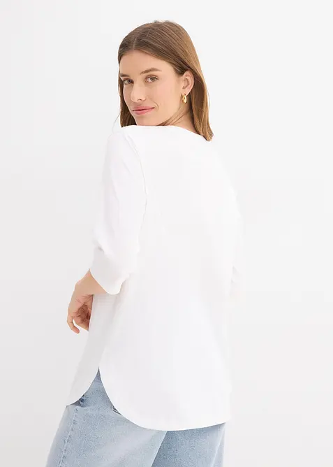 T-skjorte i 100% &oslash;kologisk bomull, bonprix