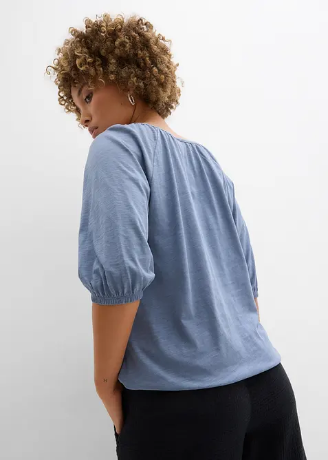 Topp i 100% &oslash;kologisk bomull, bonprix