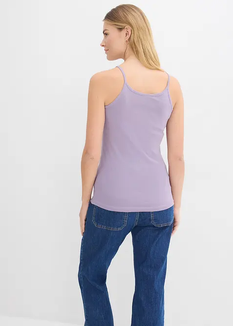 Singlet i 100% bomull (3-pack), bonprix