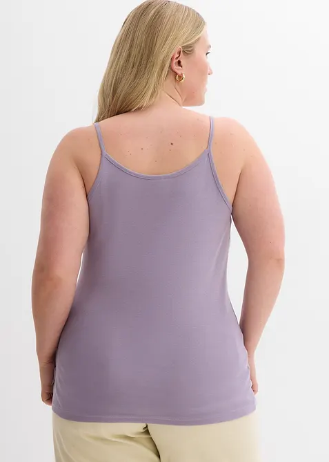 Singlet i 100% bomull (3-pack), bonprix