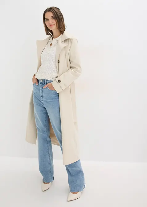 Genser med hullm&oslash;nster, bonprix