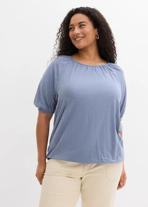 Topp i 100% &oslash;kologisk bomull, bonprix