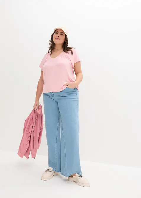 Topp i viskosemiks, bonprix