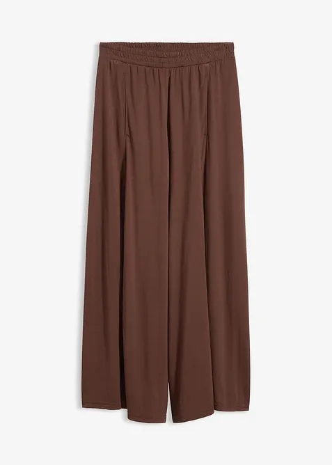 Culottes i jersey med vide ben, bonprix
