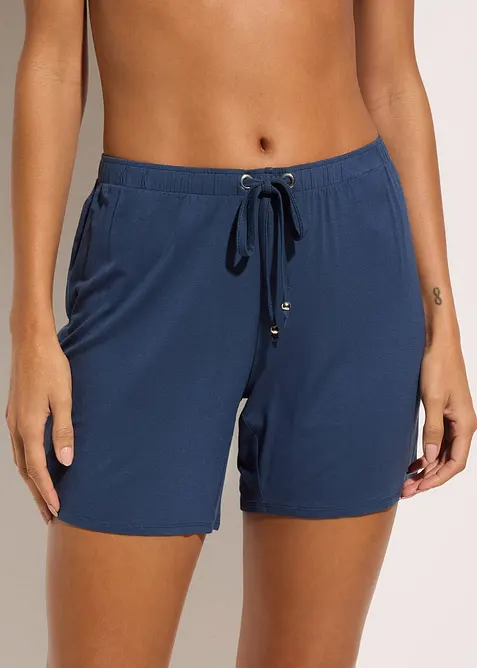 Strandshorts i lett viskosemiks, bonprix