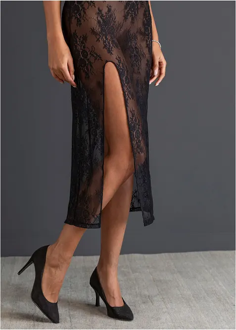 Blondekjole med avtagbare stropper, bonprix