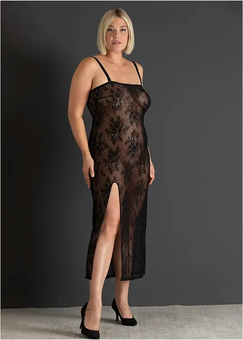 Blondekjole med avtagbare stropper, bonprix