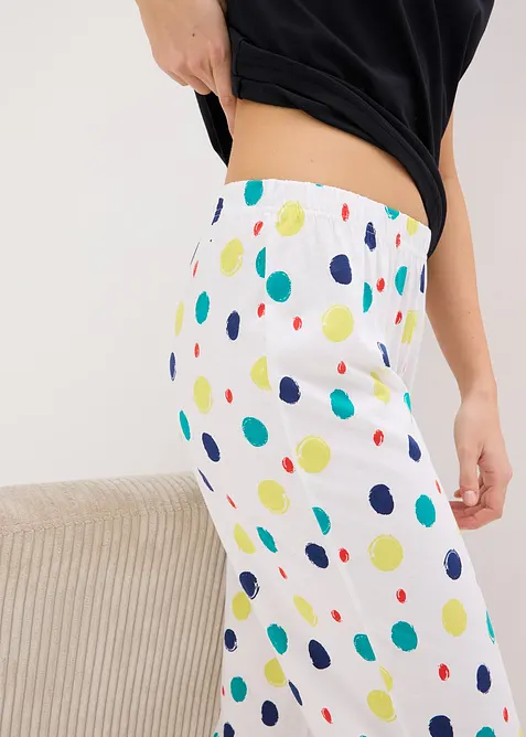 Pyjamas i 100% bomull, bonprix